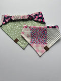 Rosy Rambler - Scrunchie Contour Bandana