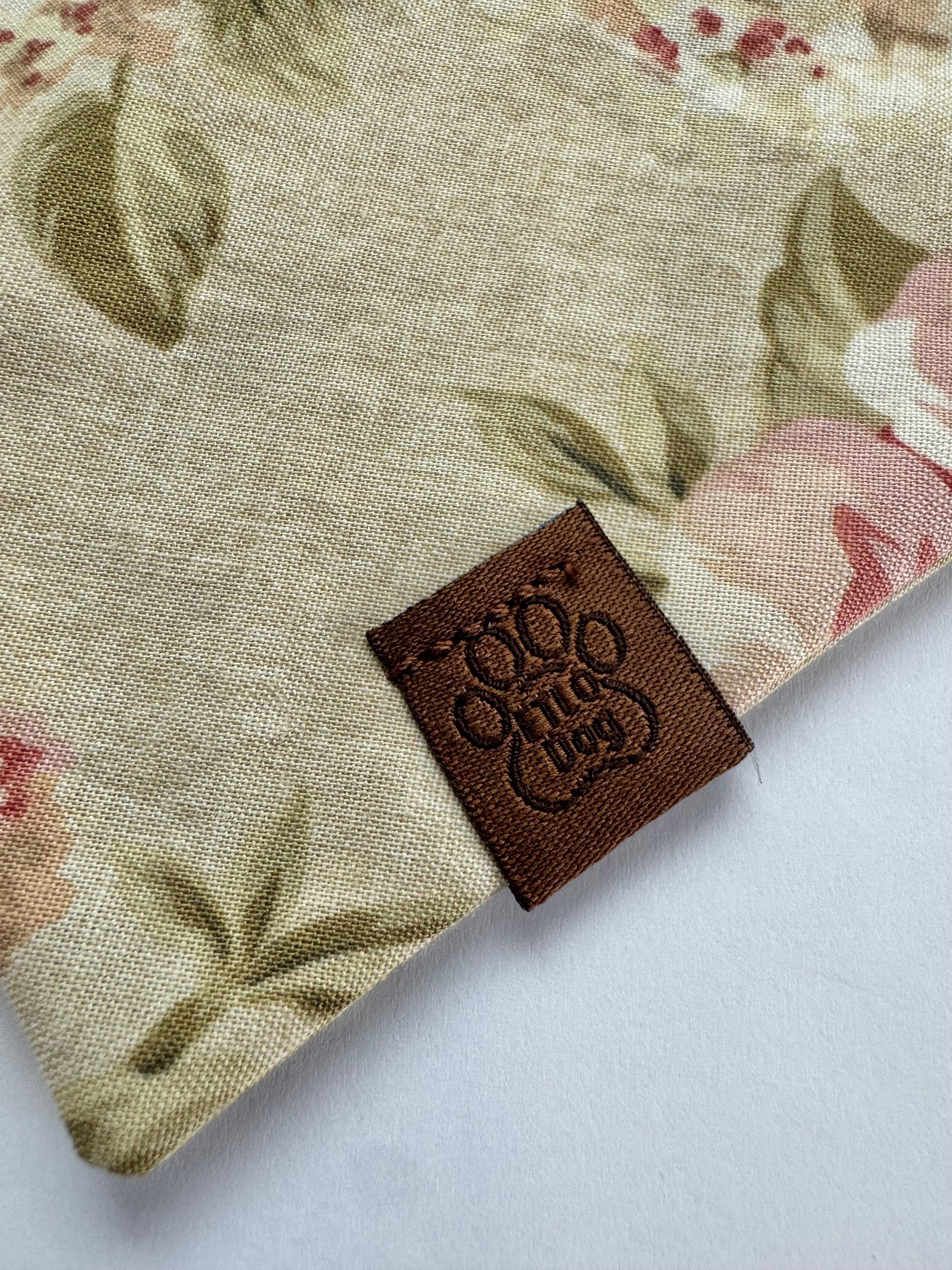 Vintage Rose - Over the Collar Contour Bandana