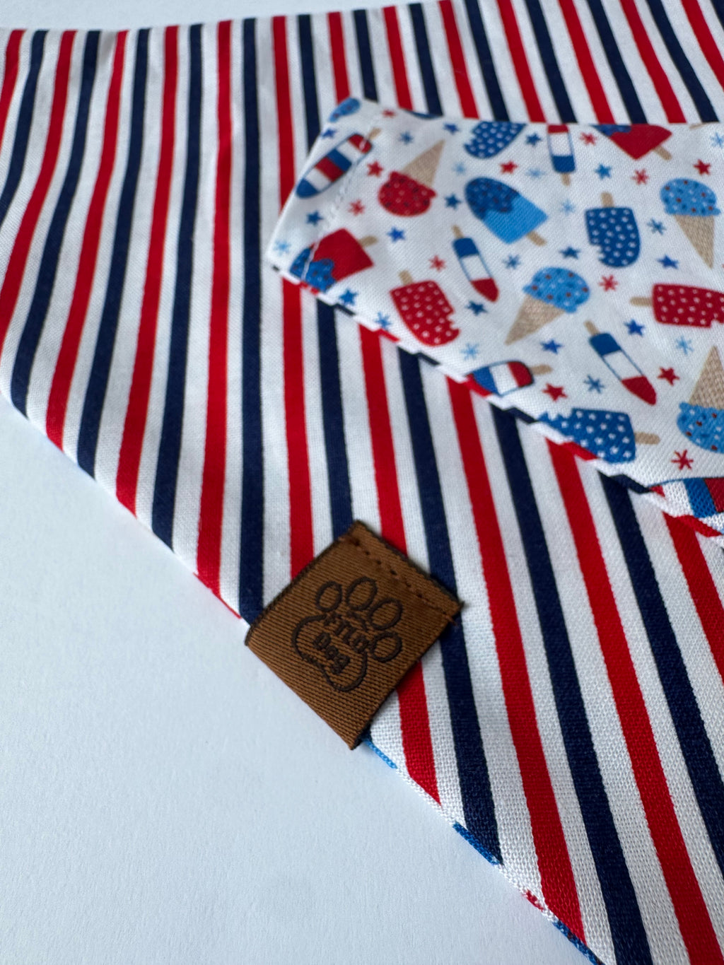 Pupsicle Parade - Over the Collar  Contour Bandana