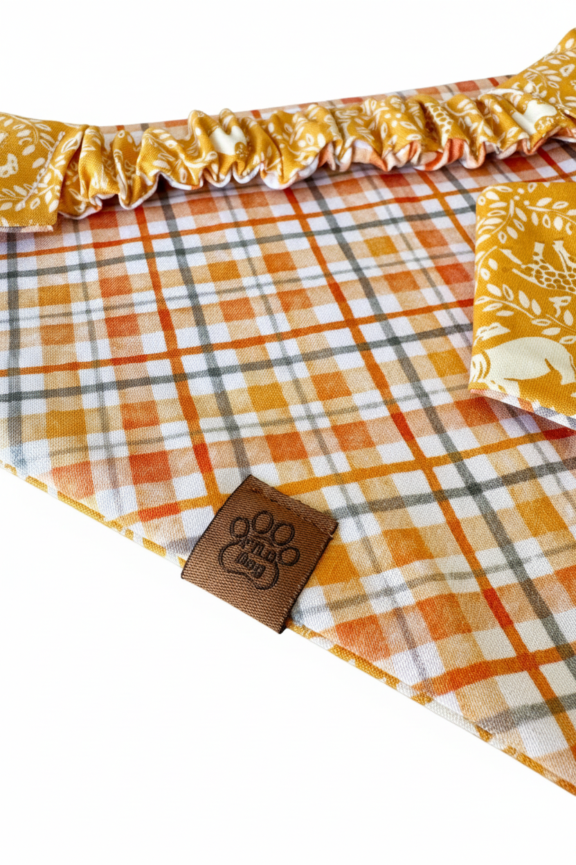 Clementine Circus - Scrunchie Contour Bandana