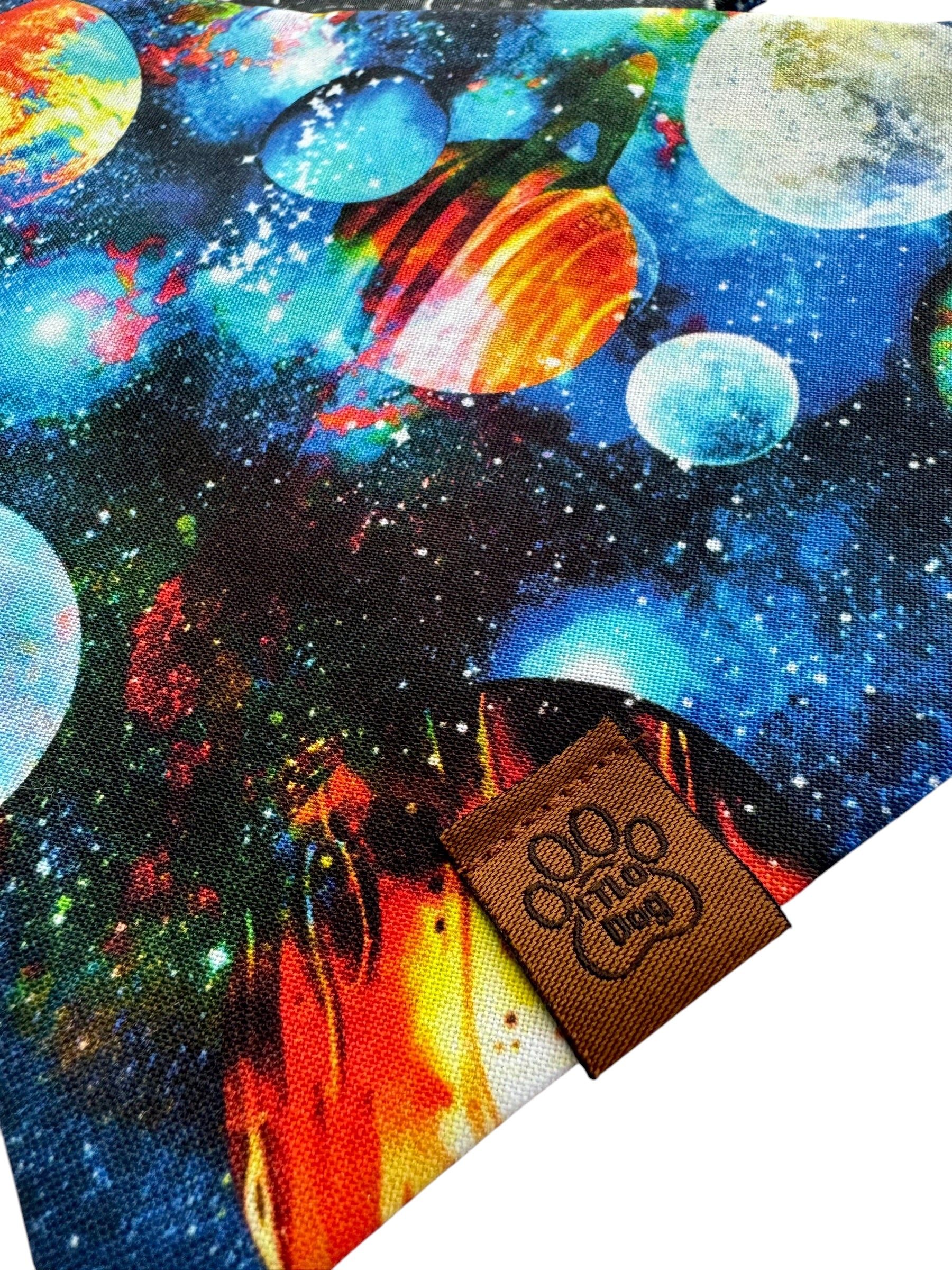 Cosmic Explorer - Scrunchie Contour Bandana