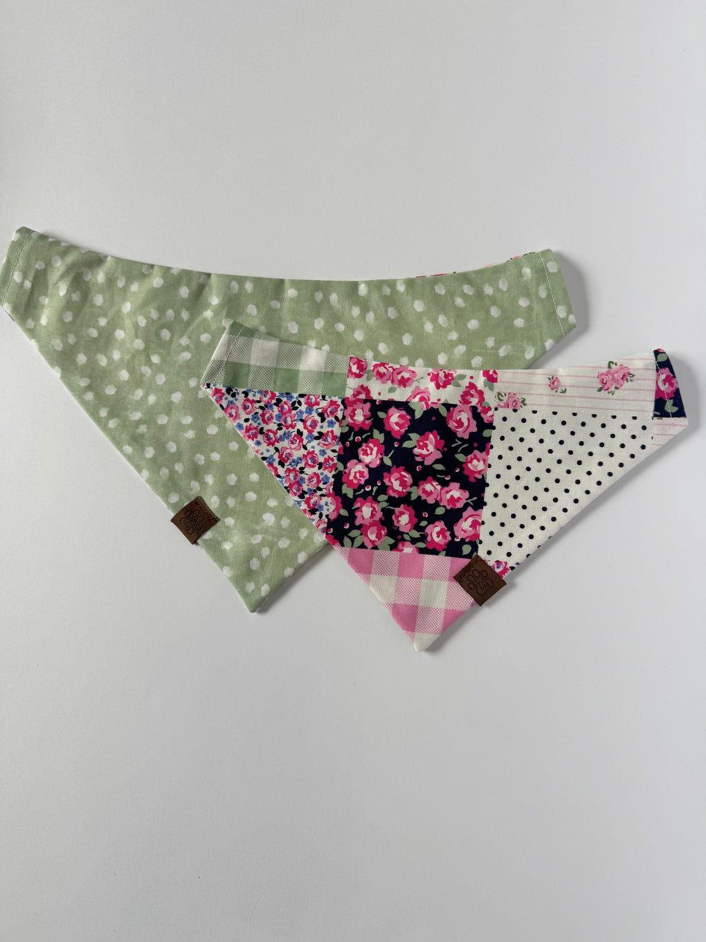 Rosy Rambler - Over the Collar Contour Bandana