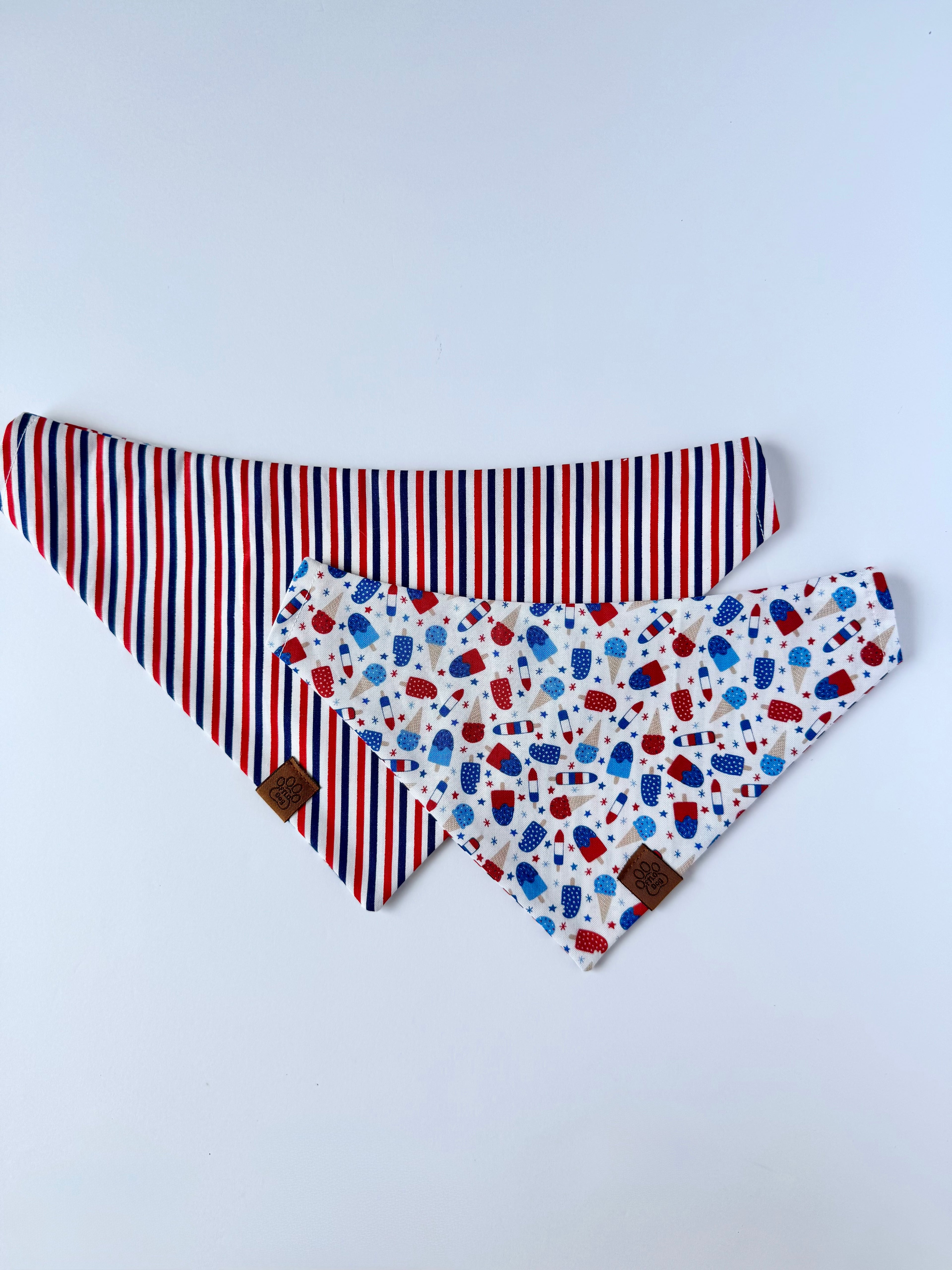 Pupsicle Parade - Over the Collar  Contour Bandana