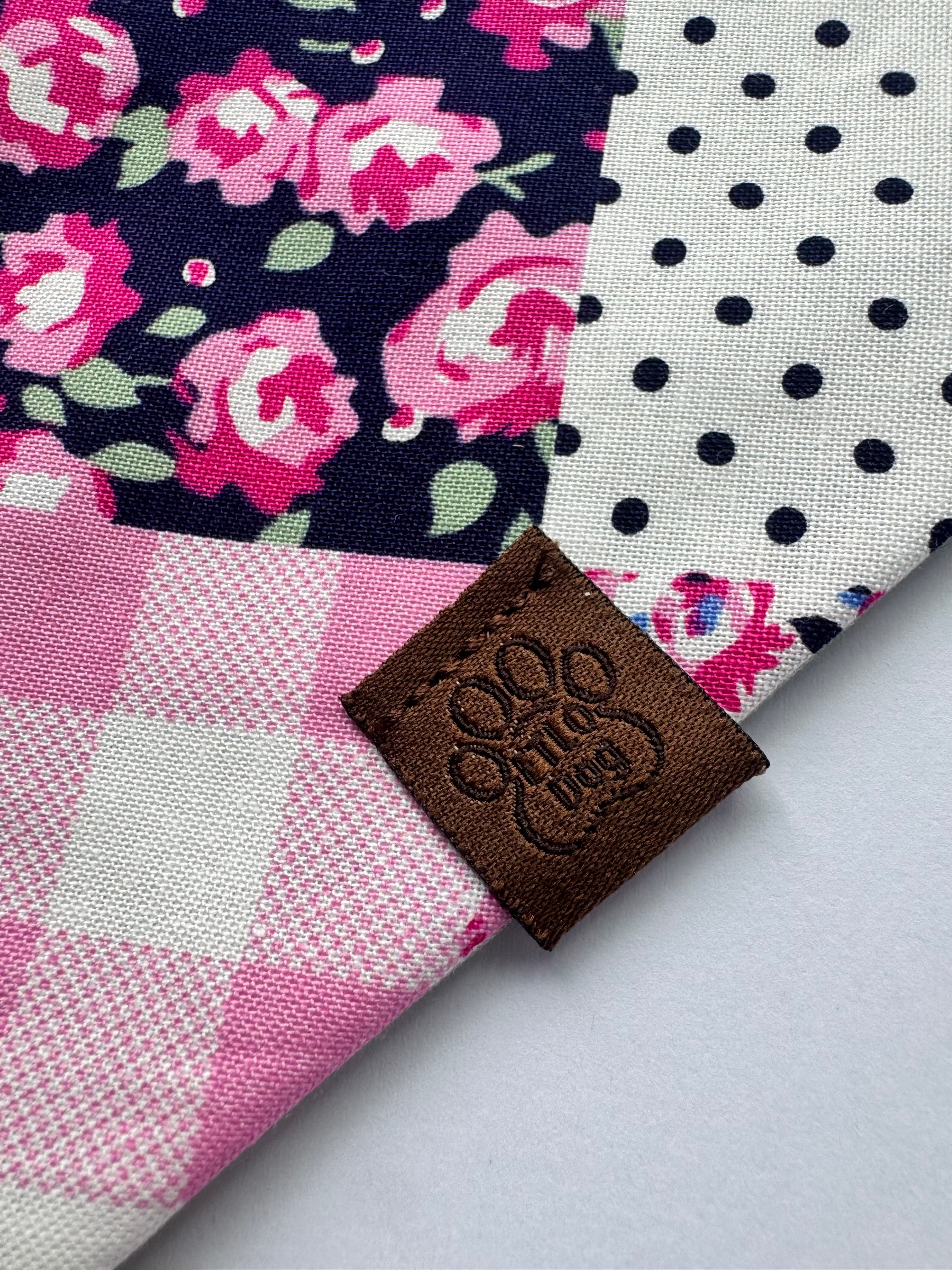 Rosy Rambler - Scrunchie Contour Bandana