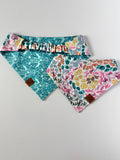 Ocean Mosaic - Scrunchie Contour Bandana