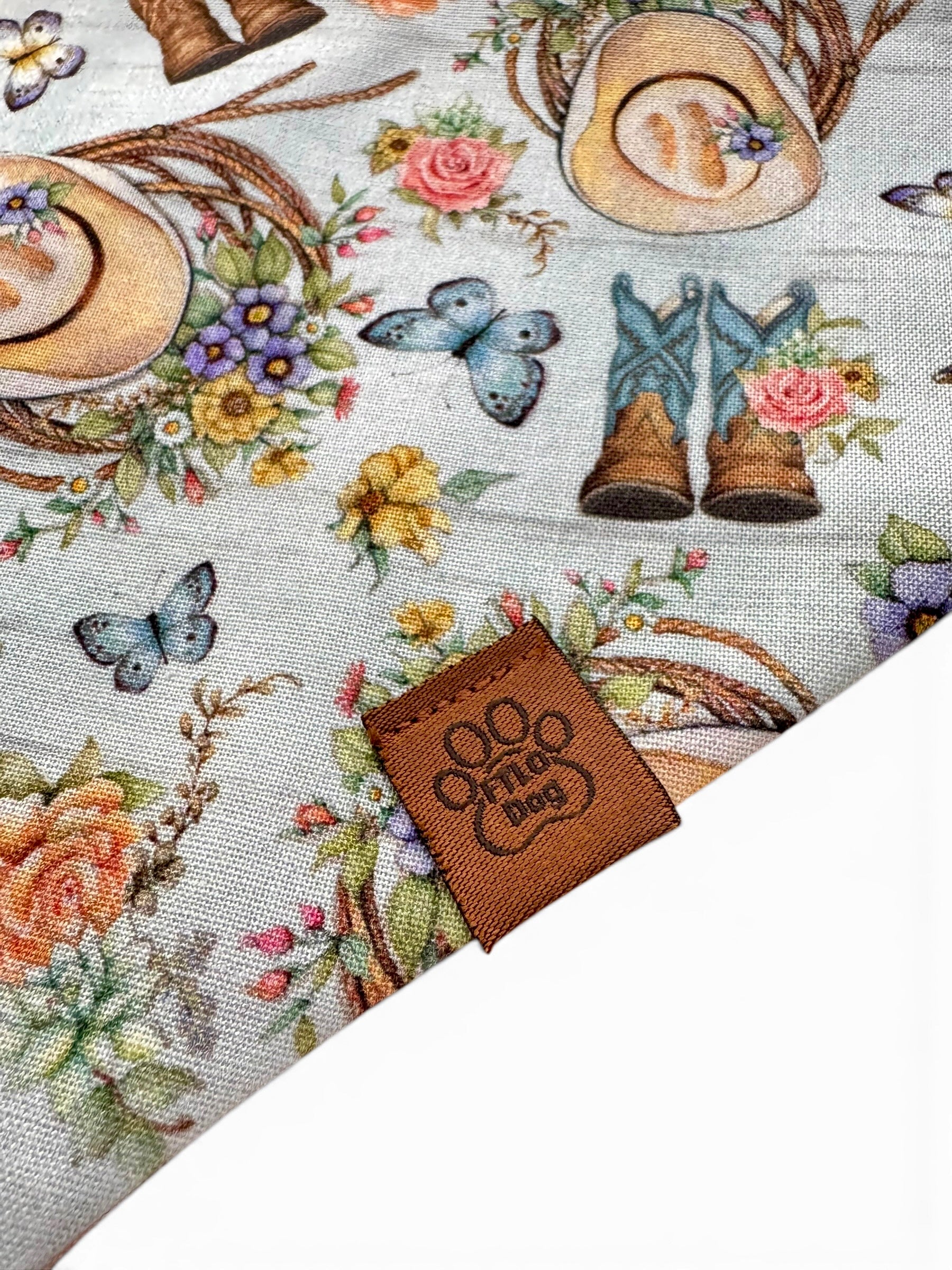 Rosewood Wranglette - Over the Collar Bandana
