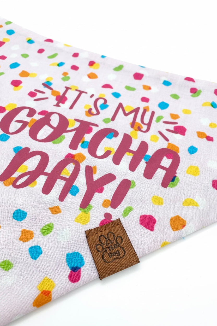 Gotcha Day Girl - Over the Collar Bandana