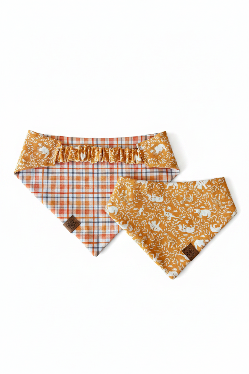 Clementine Circus - Scrunchie Contour Bandana