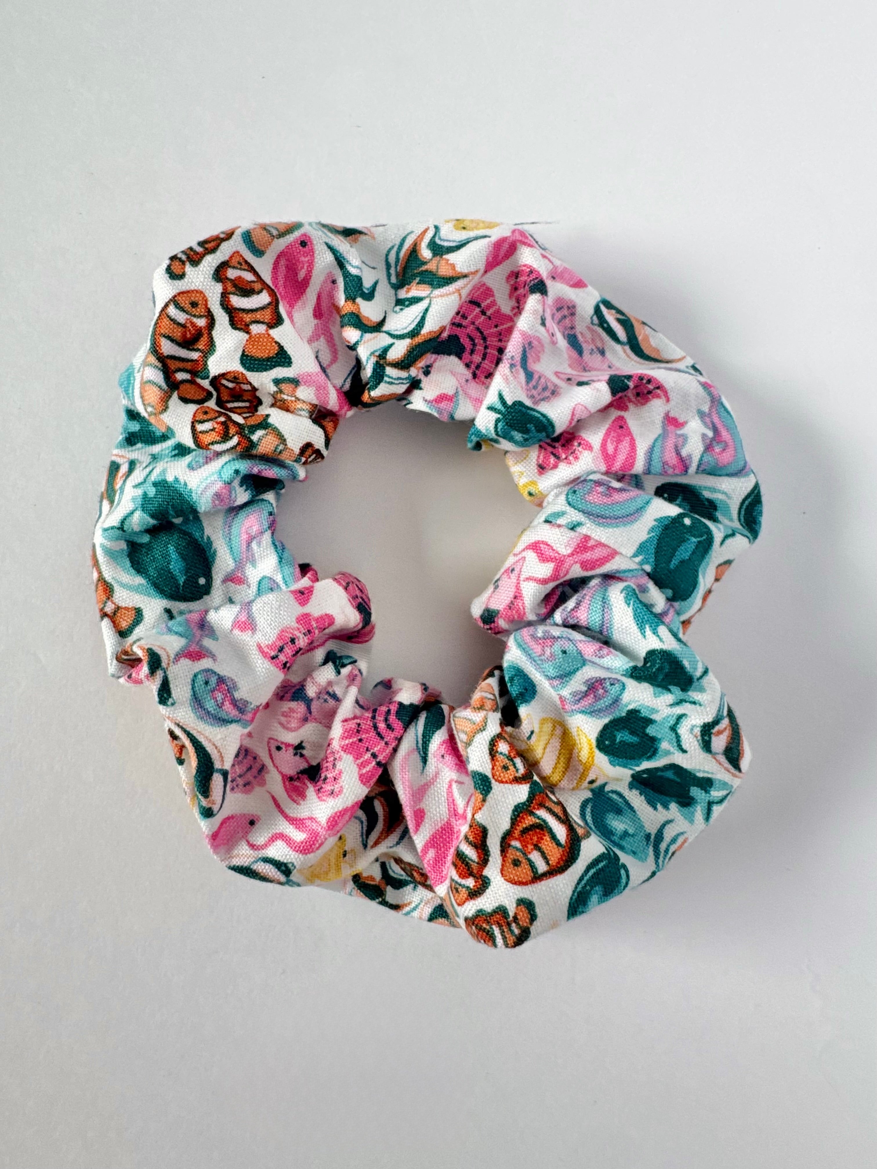 Ocean Mosaic - Hair Scrunchie 1