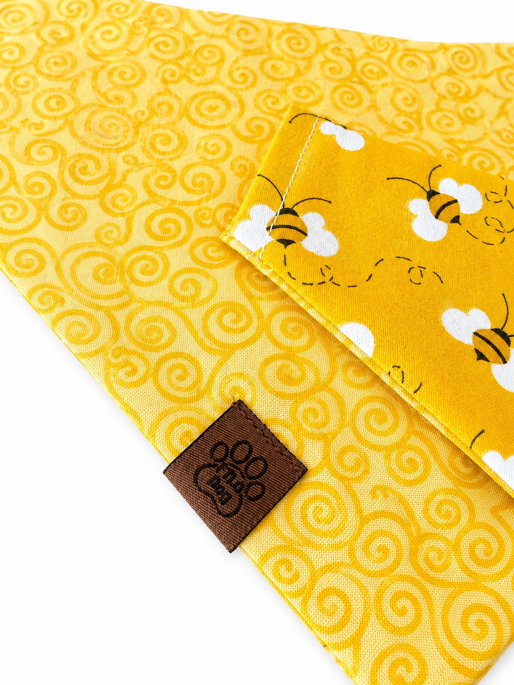 Bee Happy - Over the Collar Contour Bandana