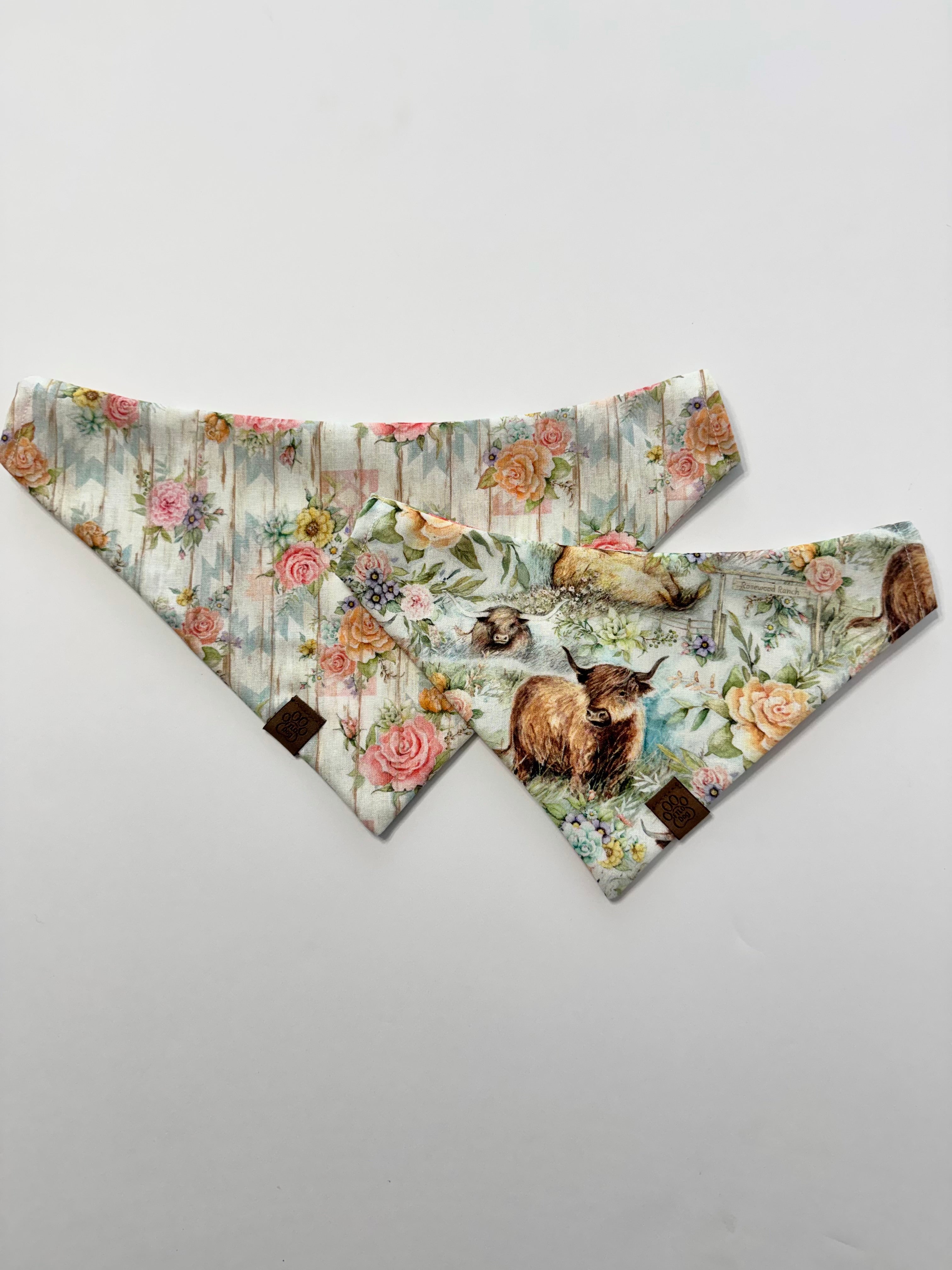 Rosewood Ranch - Over the Collar Contour Bandana