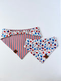 Pupsicle Parade - Scrunchie Contour Bandana