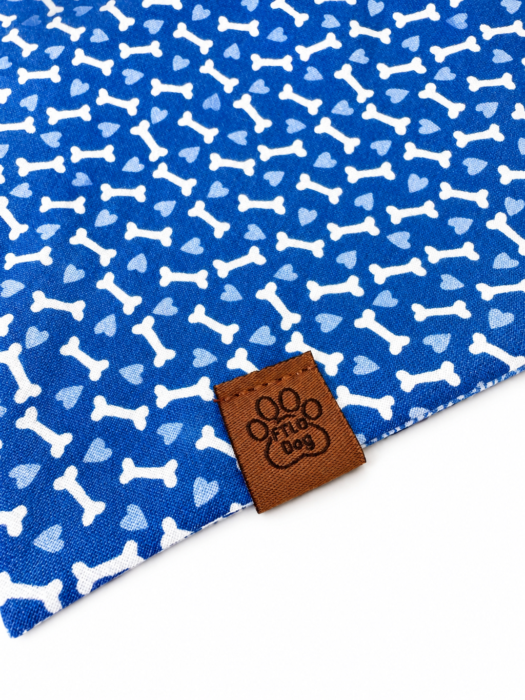 Bonetique Blue - Scrunchie Contour Bandana