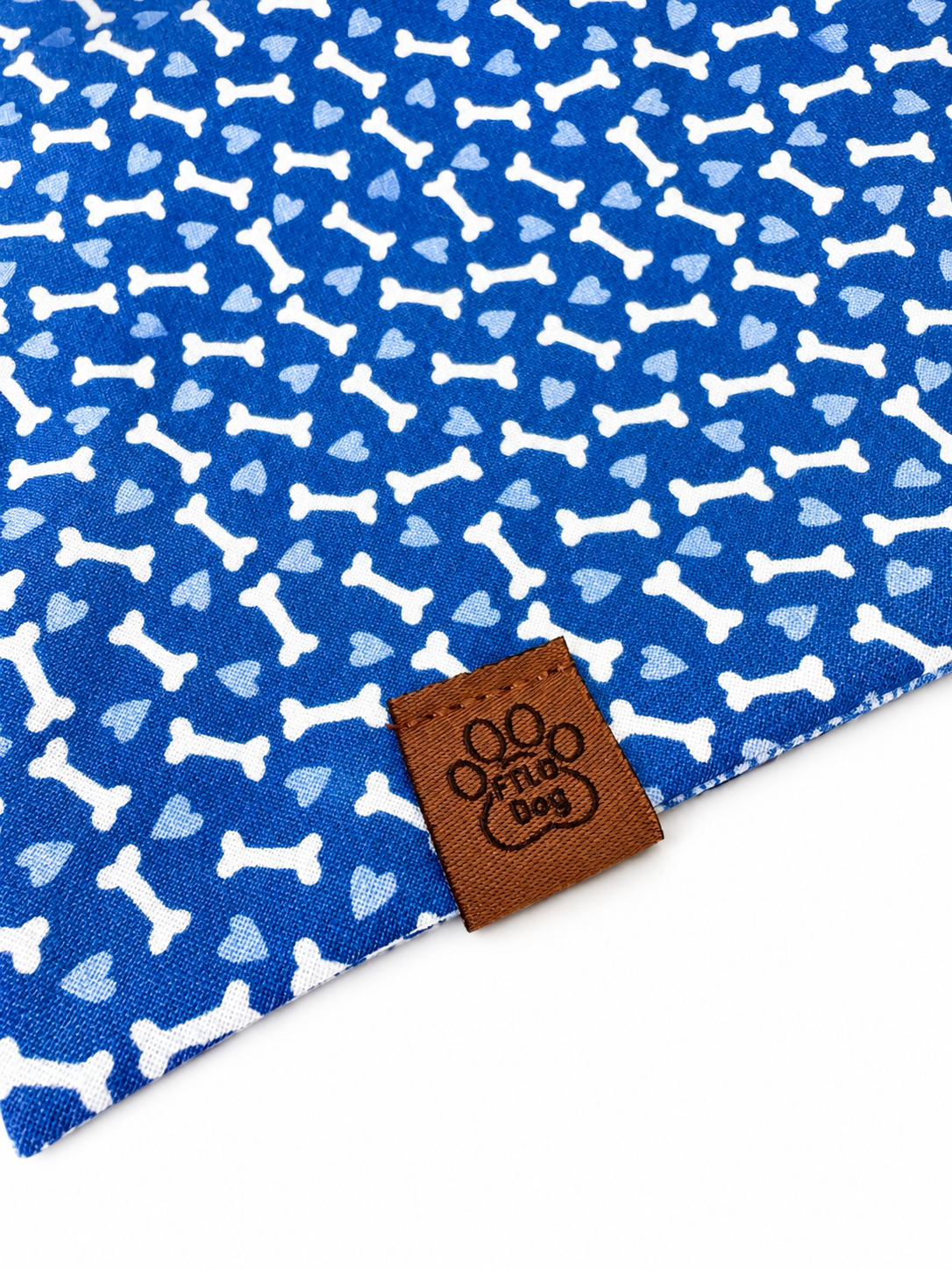 Bonetique Blue - Scrunchie Contour Bandana