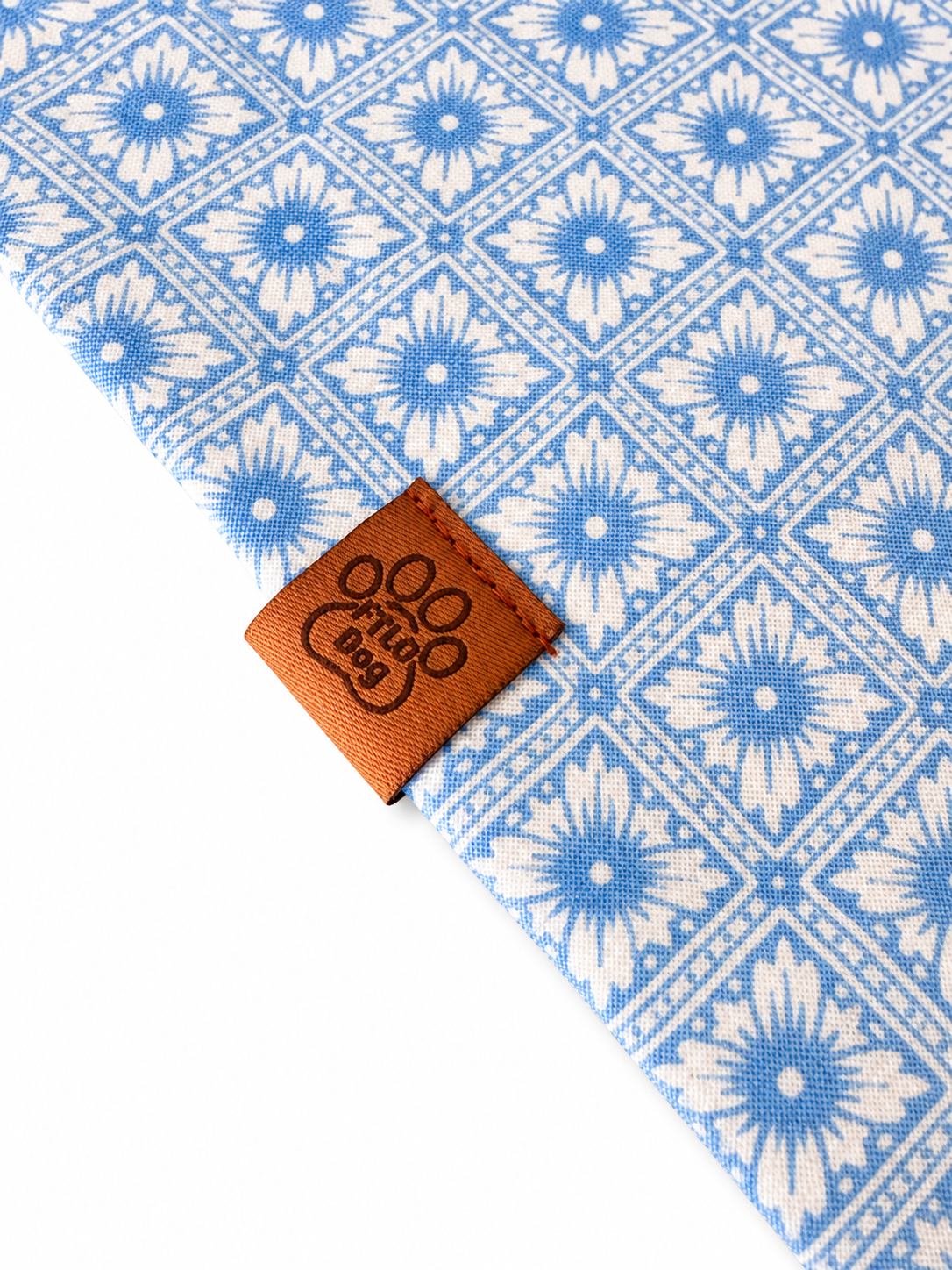 Bonetique Blue - Scrunchie Contour Bandana