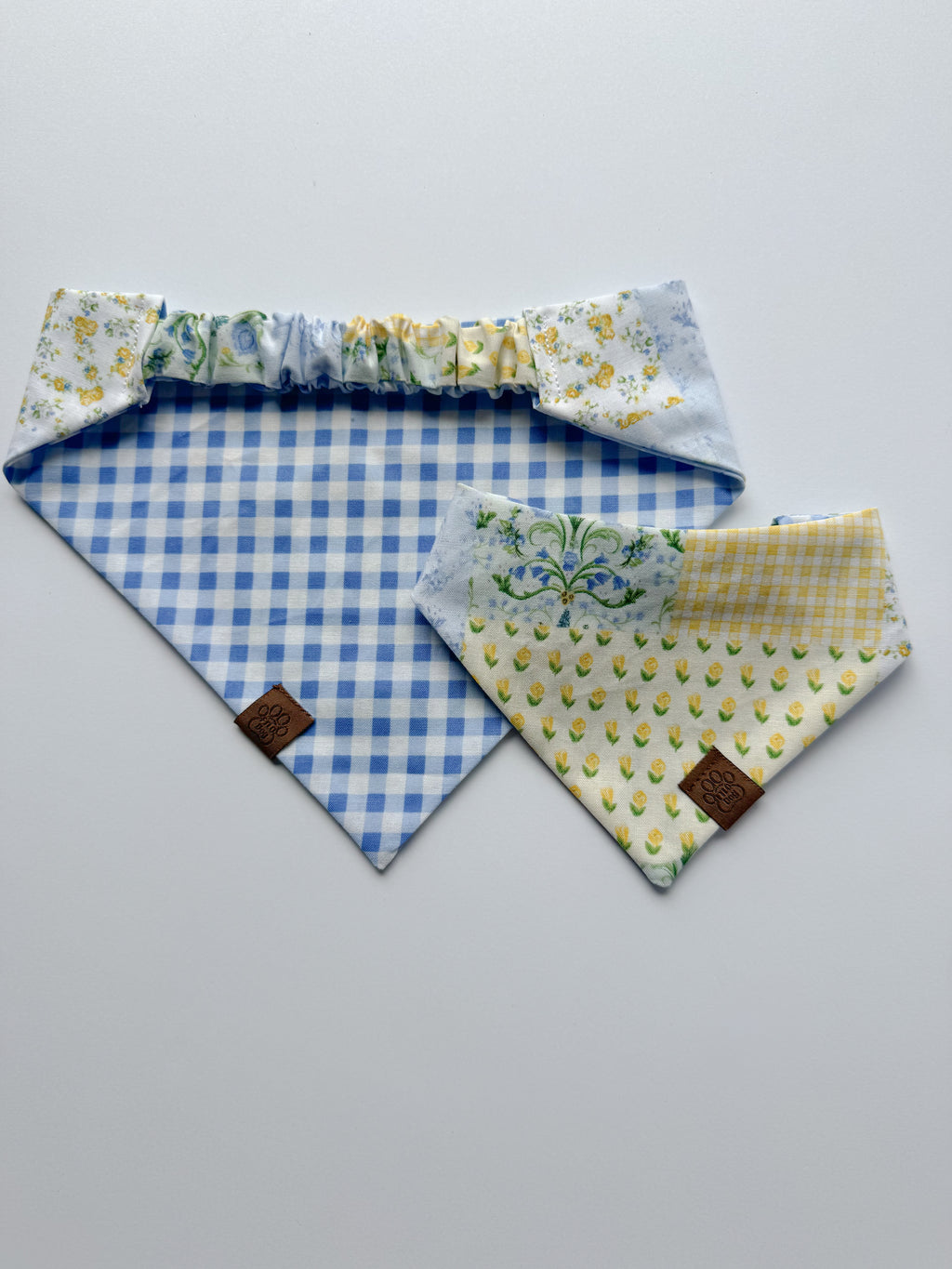 Springtime Stroll - Scrunchie Contour Bandana