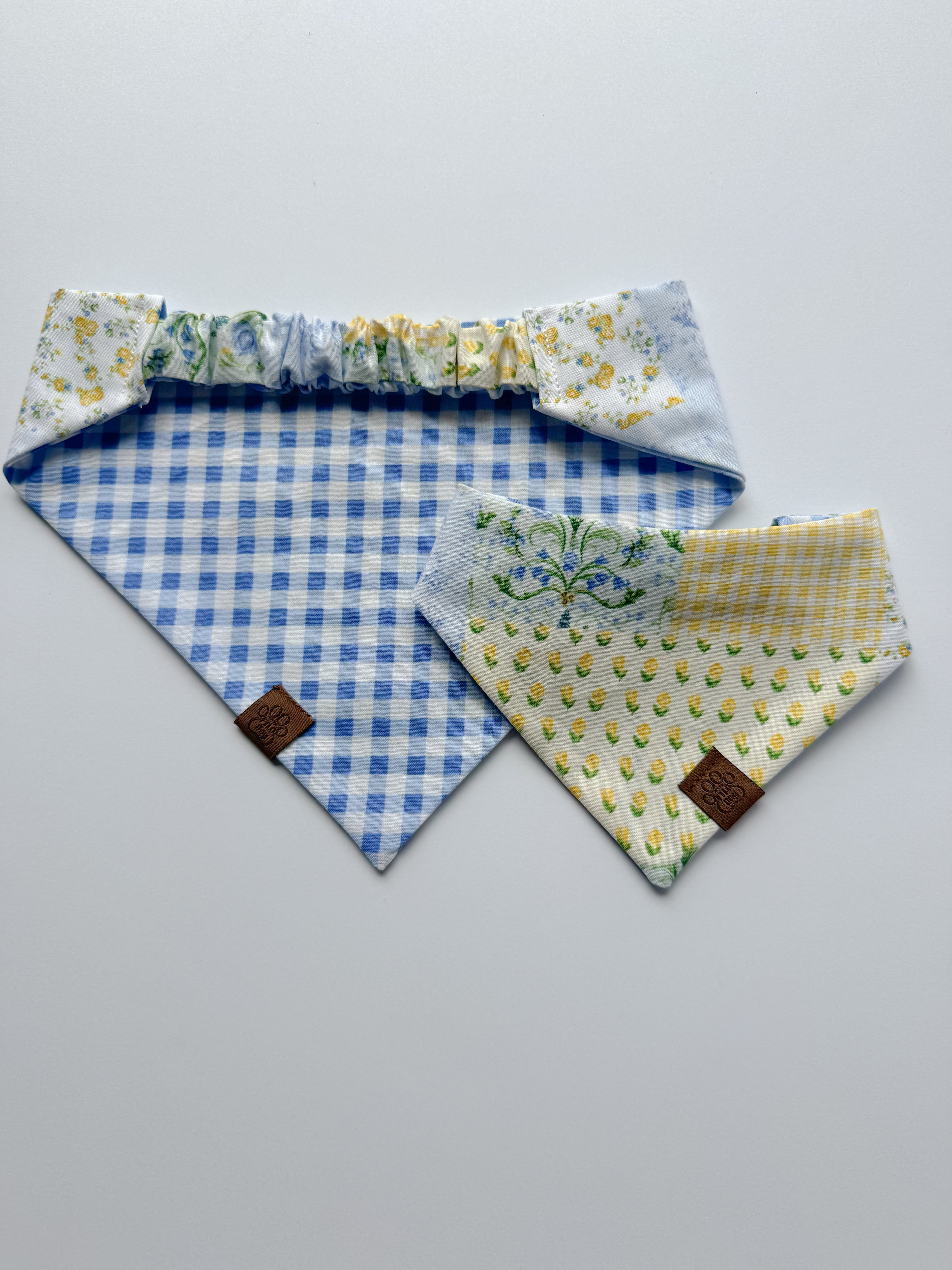 Springtime Stroll - Scrunchie Contour Bandana