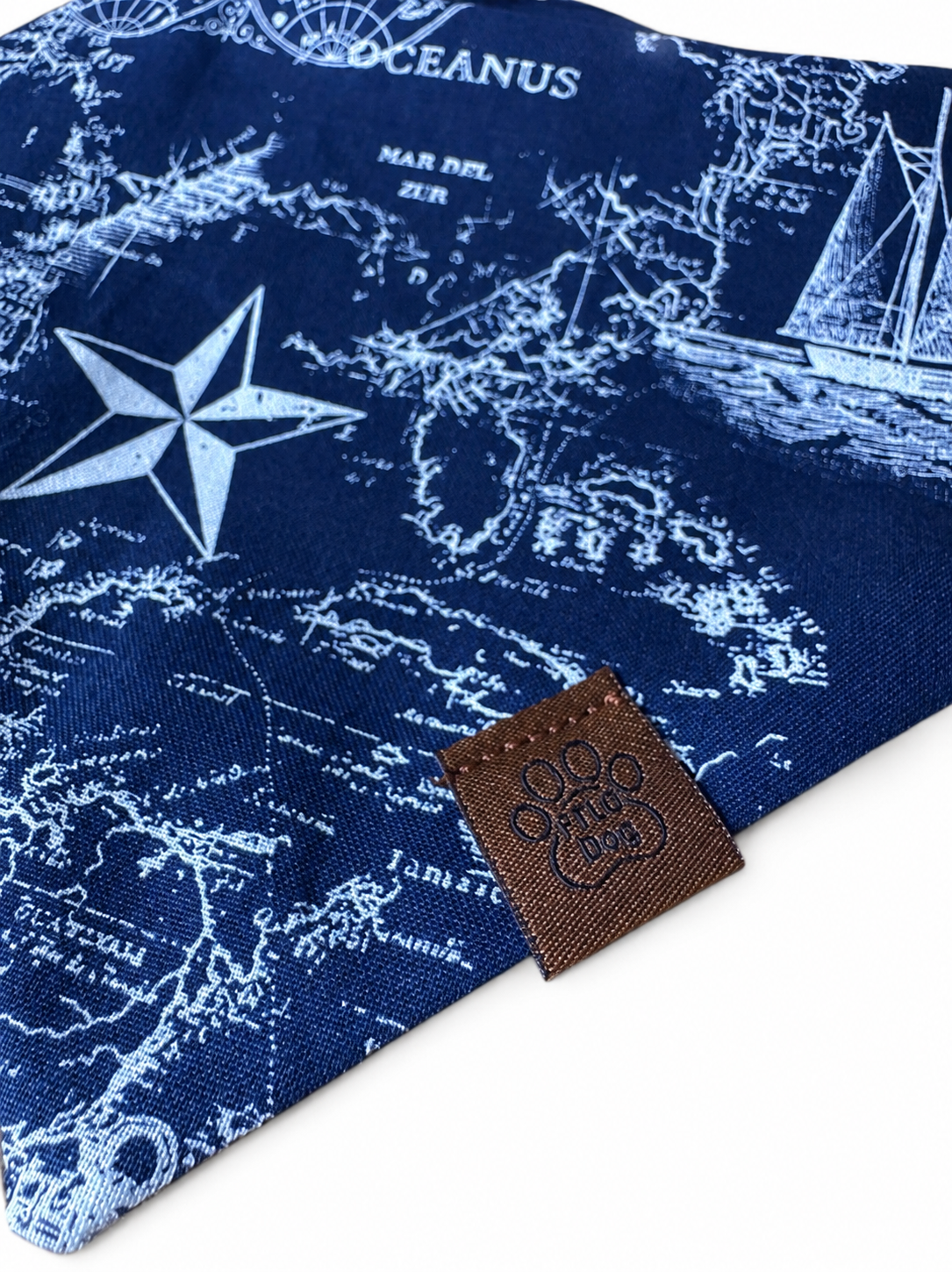 Bone Voyage - Over the Collar Contour Bandana