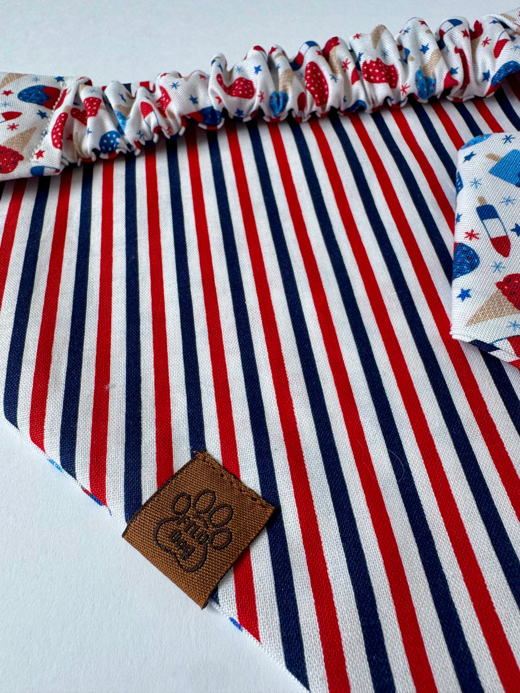 Pupsicle Parade - Scrunchie Contour Bandana