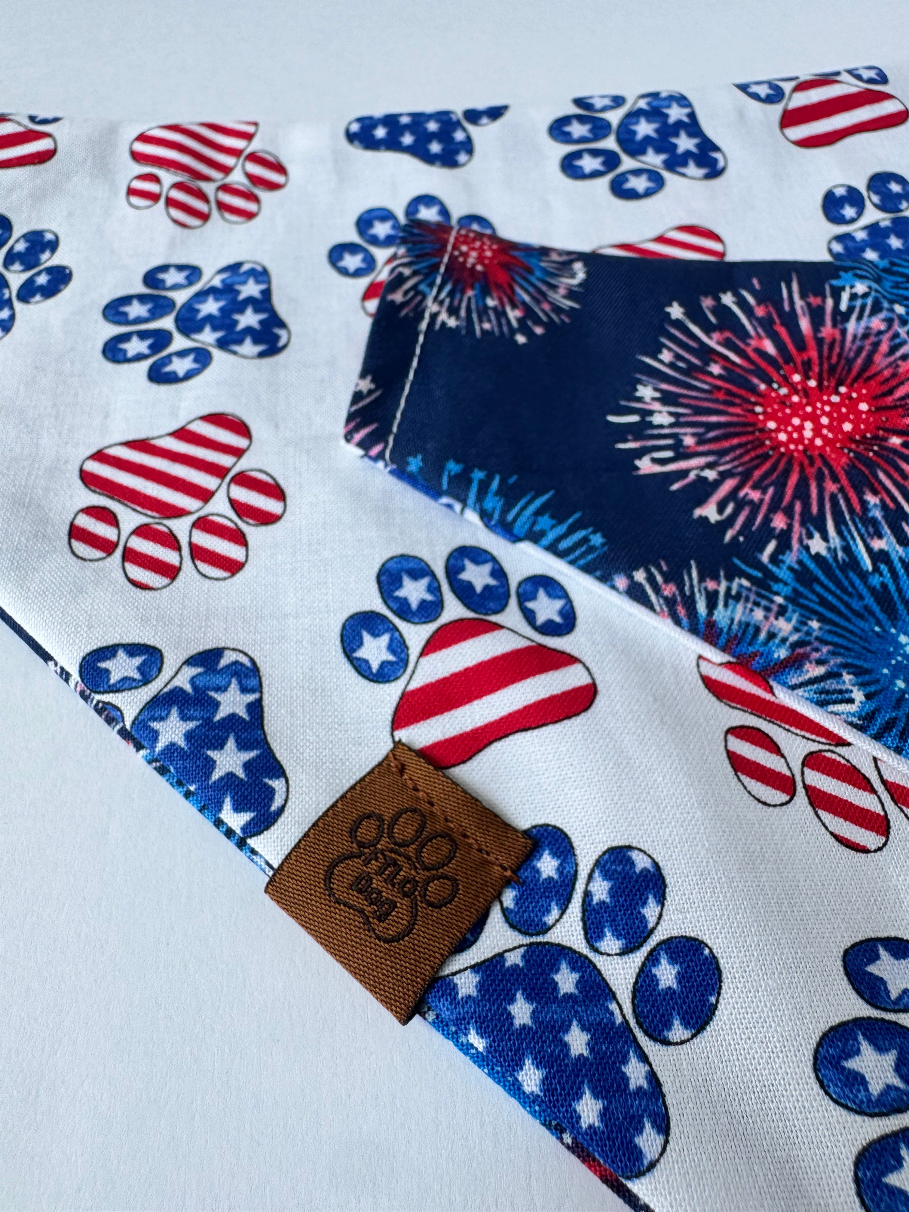 Liberty Paws - Over the Collar Contour Bandana
