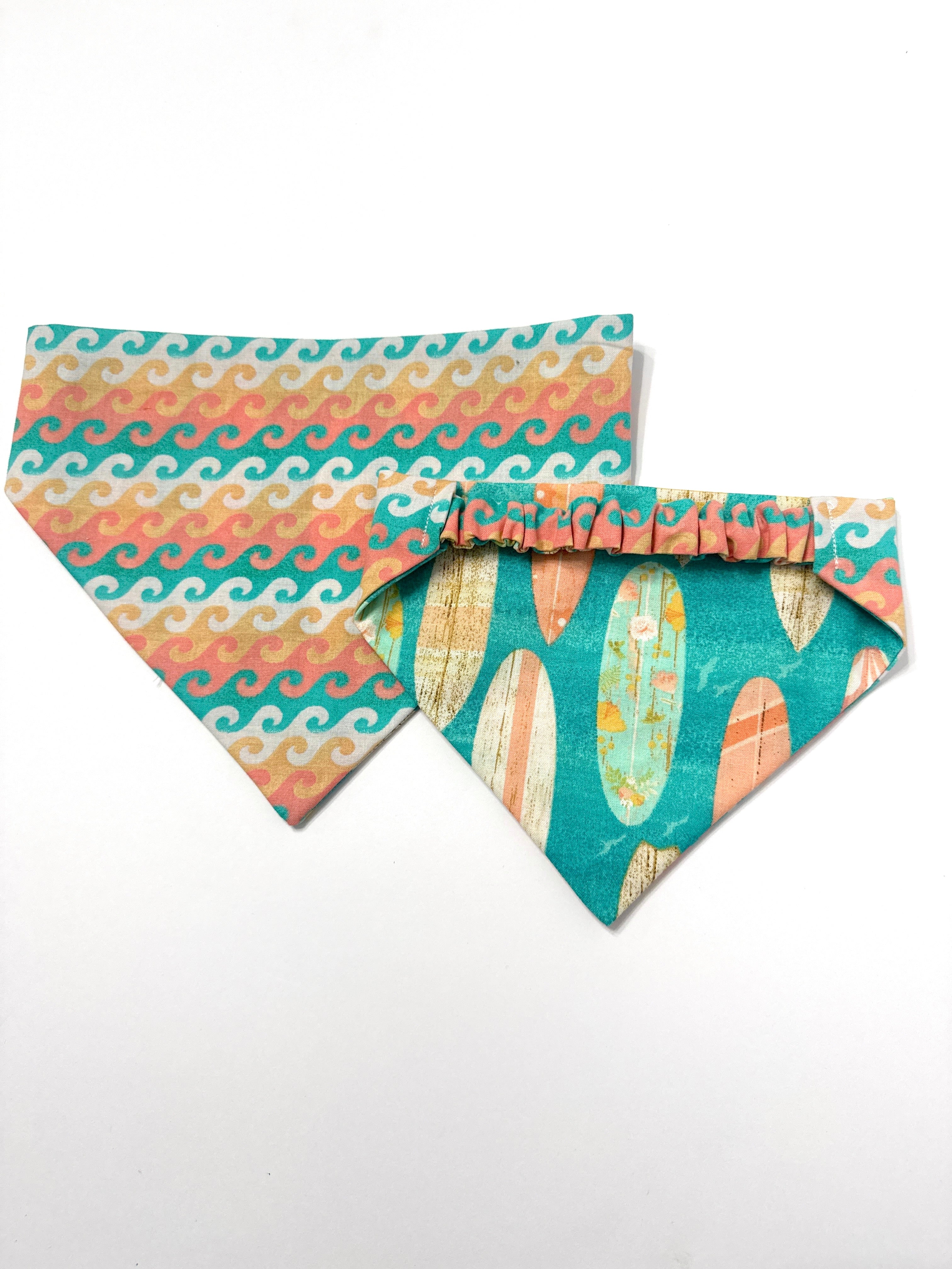 Surfs Up Pup - Scrunchie Bandana