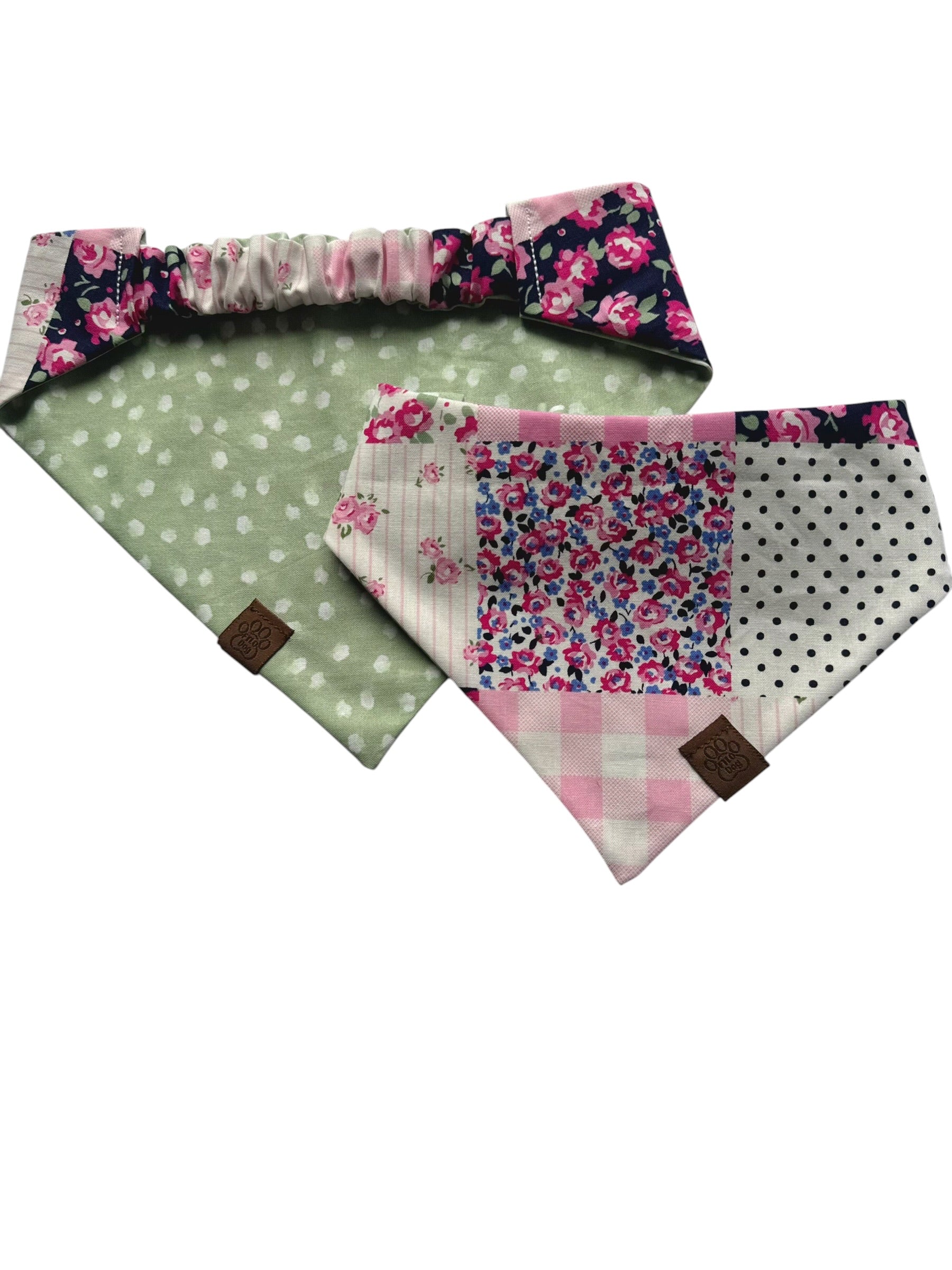 Rosy Rambler - Scrunchie Contour Bandana