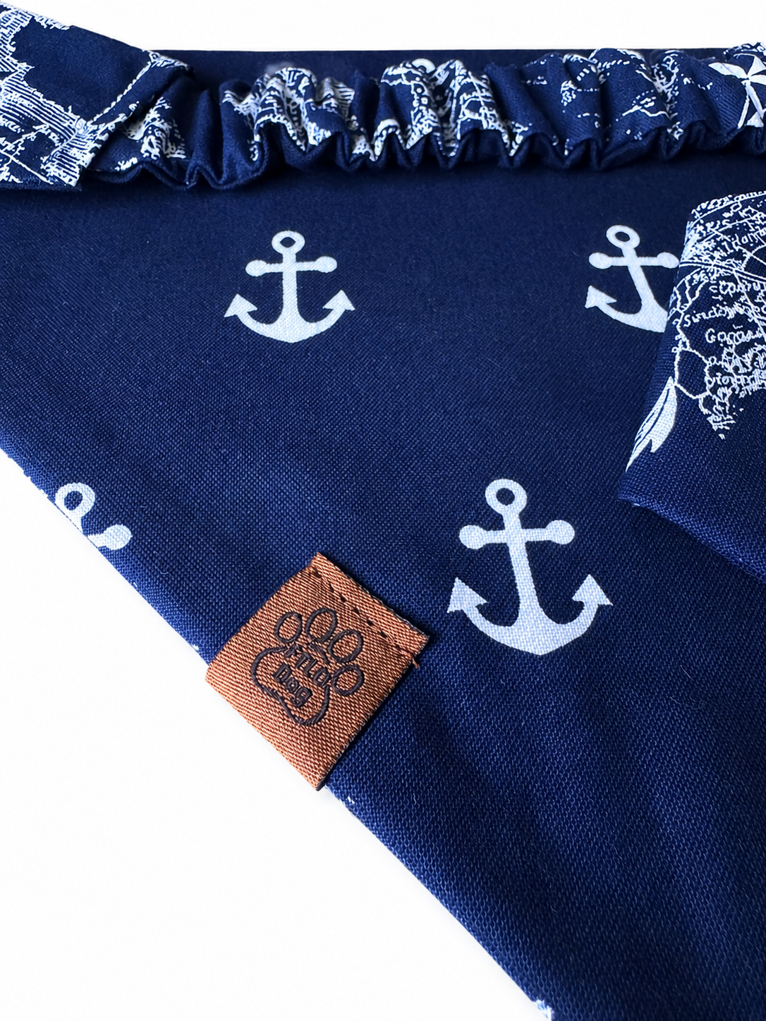 Bone Voyage - Scrunchie Contour Bandana