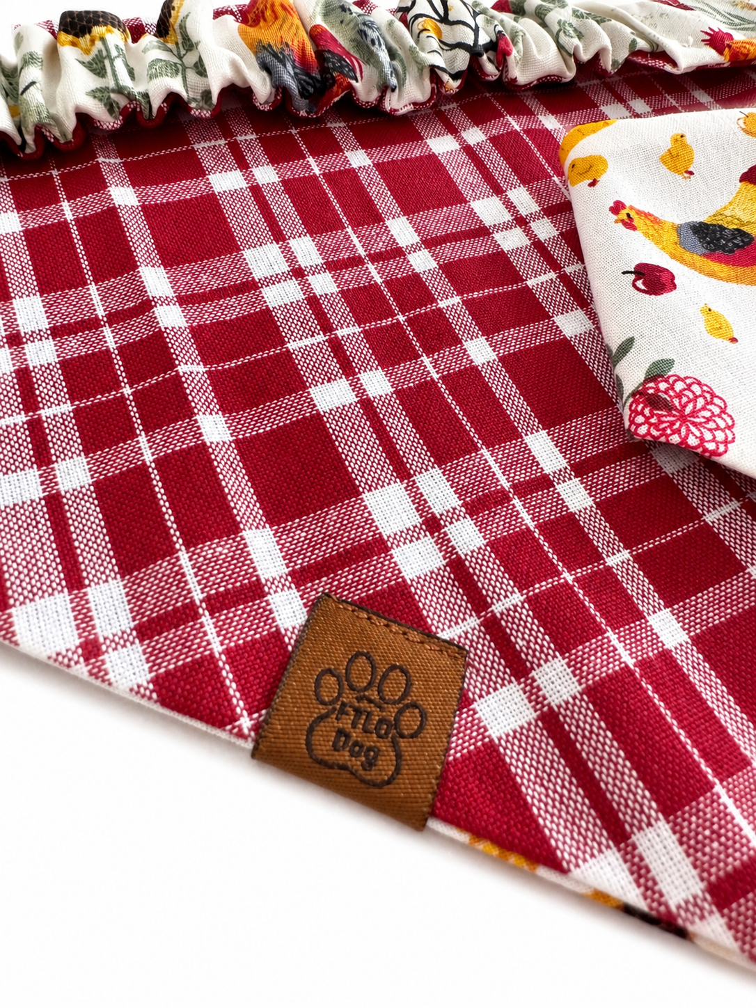 Cockadoodle - Scrunchie Contour Bandana