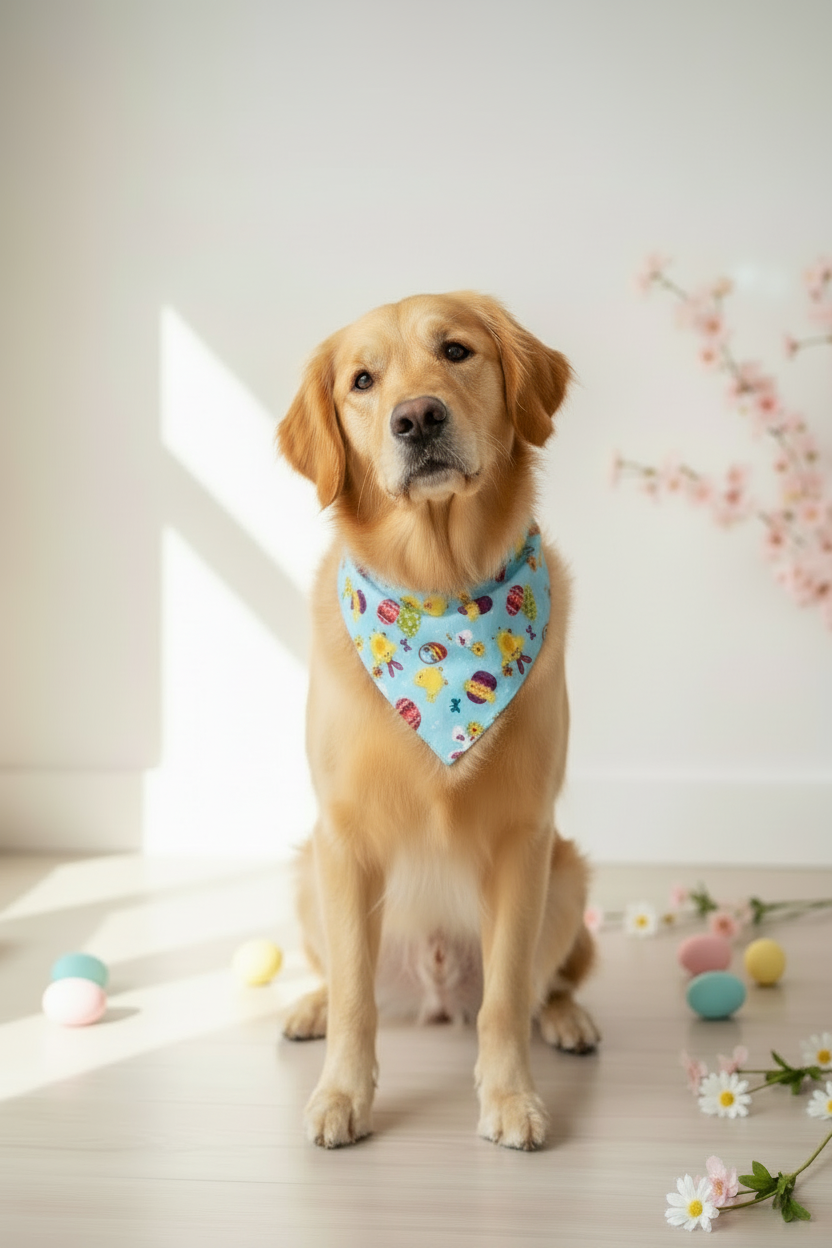 Blue Chicks & Eggs - Sitting Head Tilt