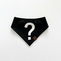 Custom Bandana - Black with Brown Logo