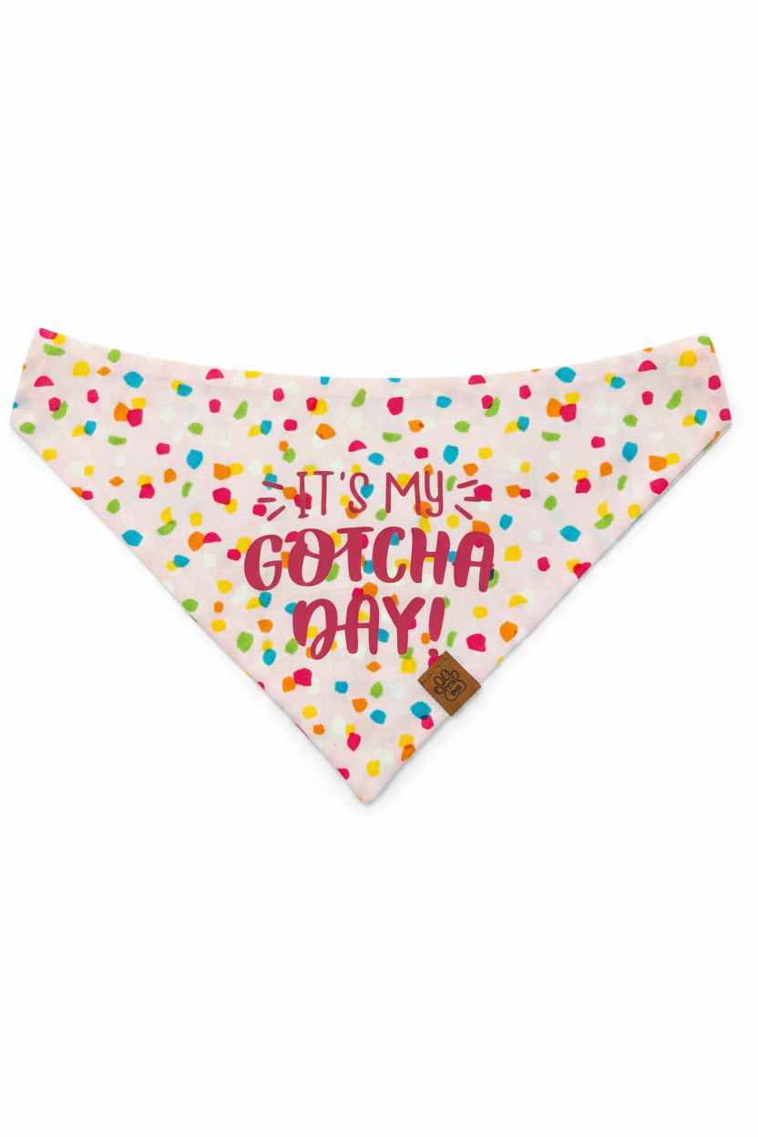 Gotcha Day White Background