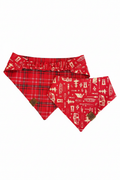 Red Dog Bandanas White Background